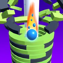 تحميل لعبة Drop Stack Ball دروب ستاك بول كل المميزات للأندرويد